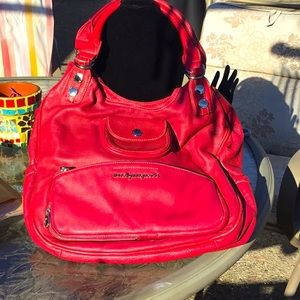 Marc By Marc Jacobs Red Shoulder Bag